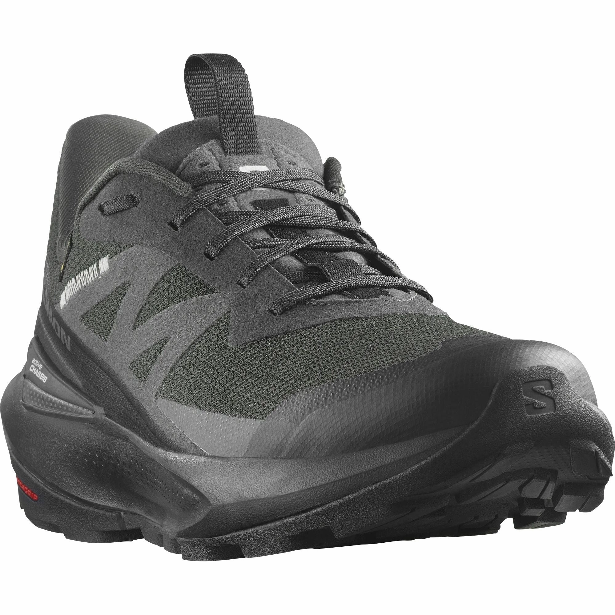 Salomon Elixir Activ GORE-TEX Mens Walking Shoes - Black Dry Terrain Sneakers