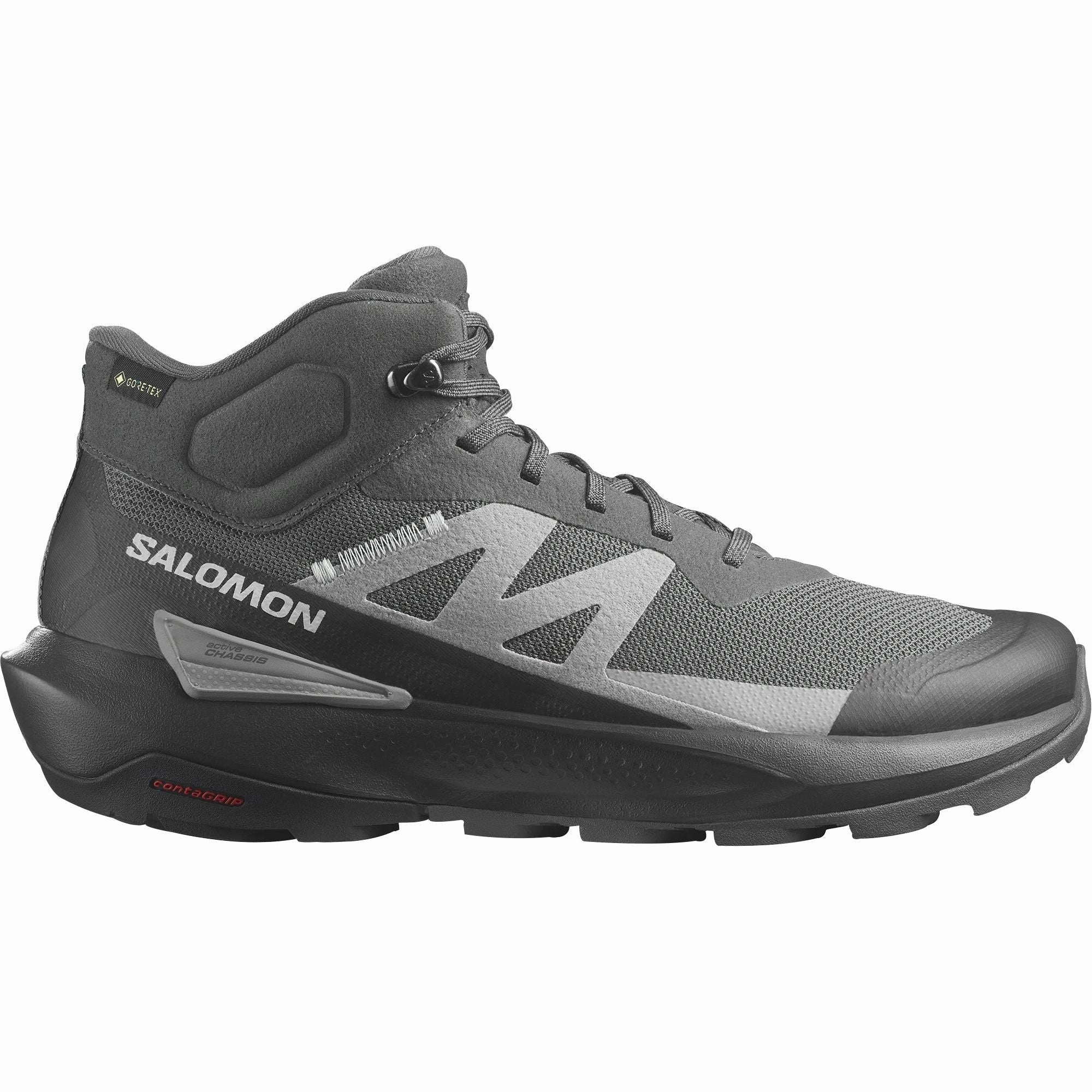 Salomon Elixir Activ Mid GORE-TEX Mens Walking Shoes - Grey Salomon walking boots