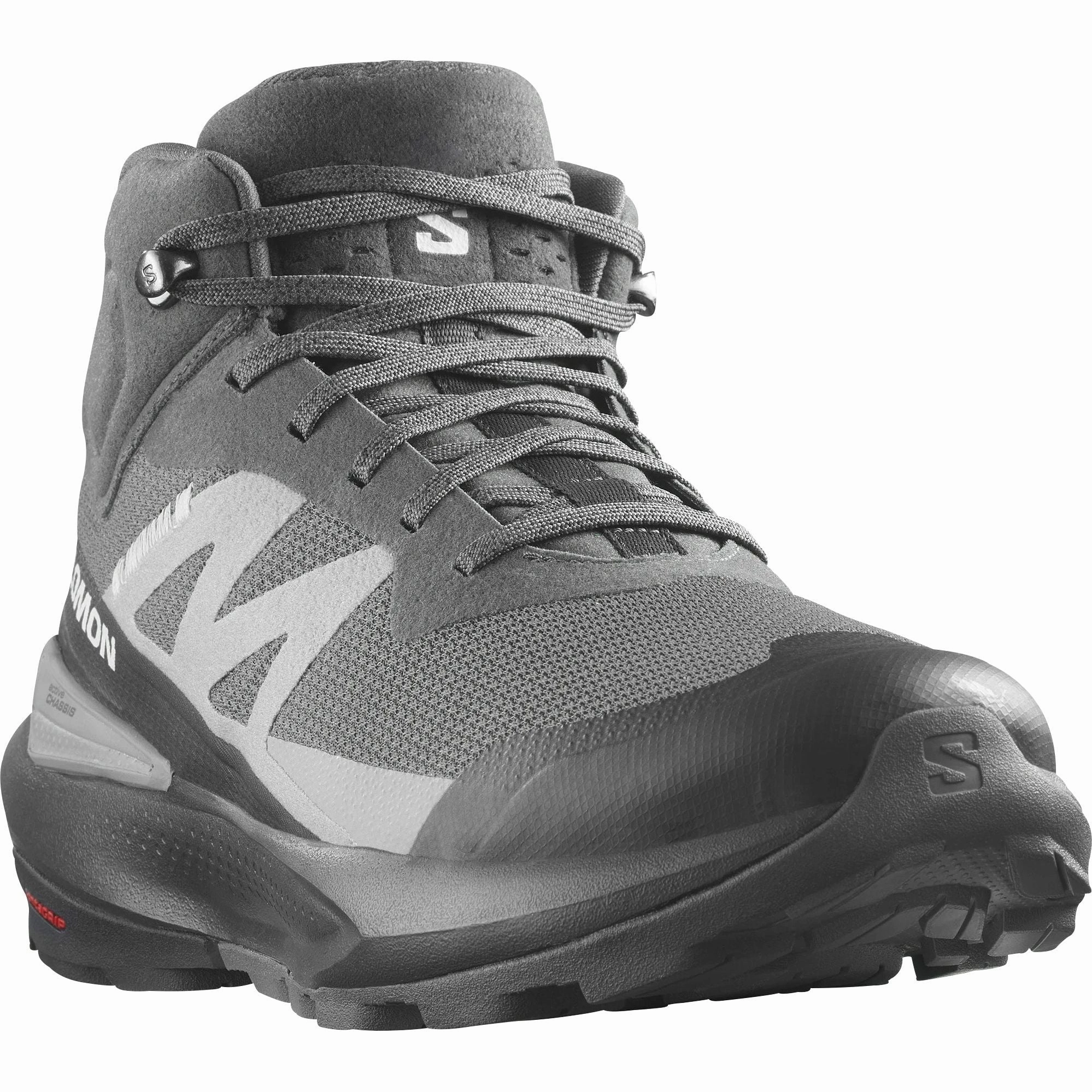 Salomon Elixir Activ Mid GORE-TEX Mens Walking Shoes - Grey All-Day Hiking Boots