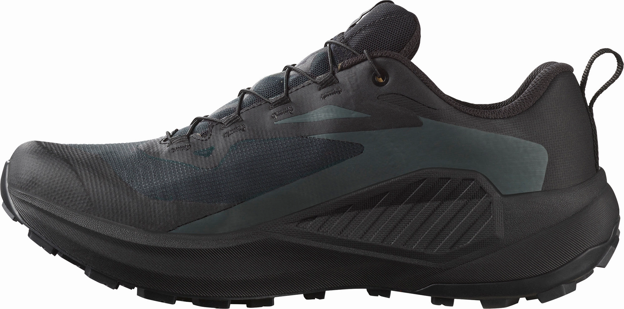 Salomon Genesis GORE-TEX Mens Trail Running Shoes - Black Dry Terrain Sneakers