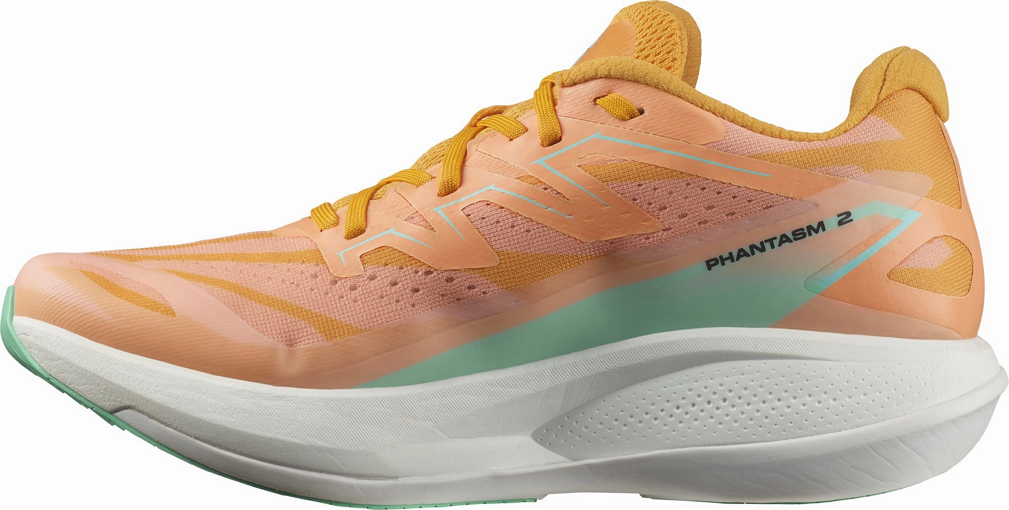 Salomon Phantasm 2 Womens Running Shoes - Orange Neutral Terrain Sneakers
