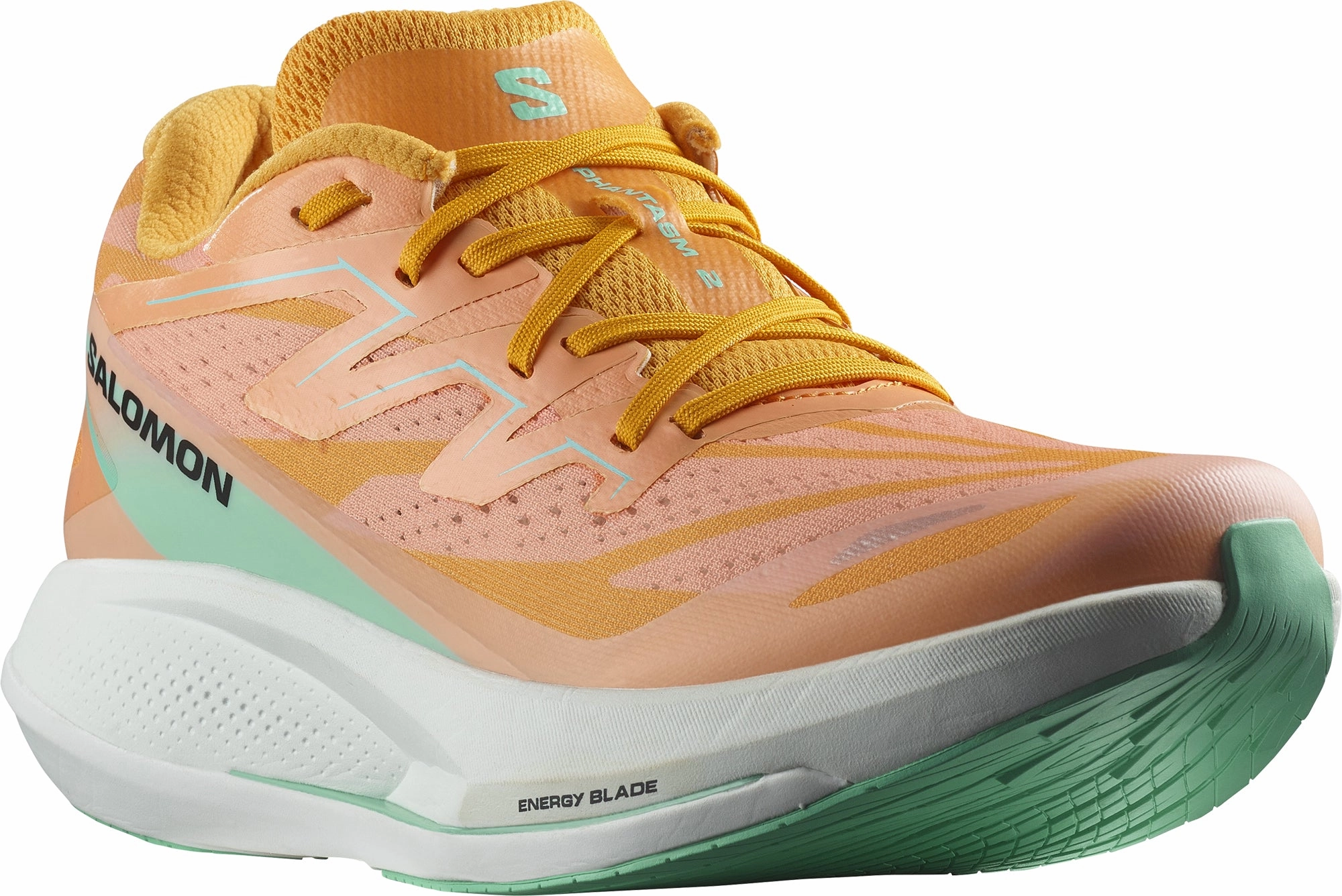 Salomon Phantasm 2 Womens Running Shoes - Orange Neutral Terrain Sneakers