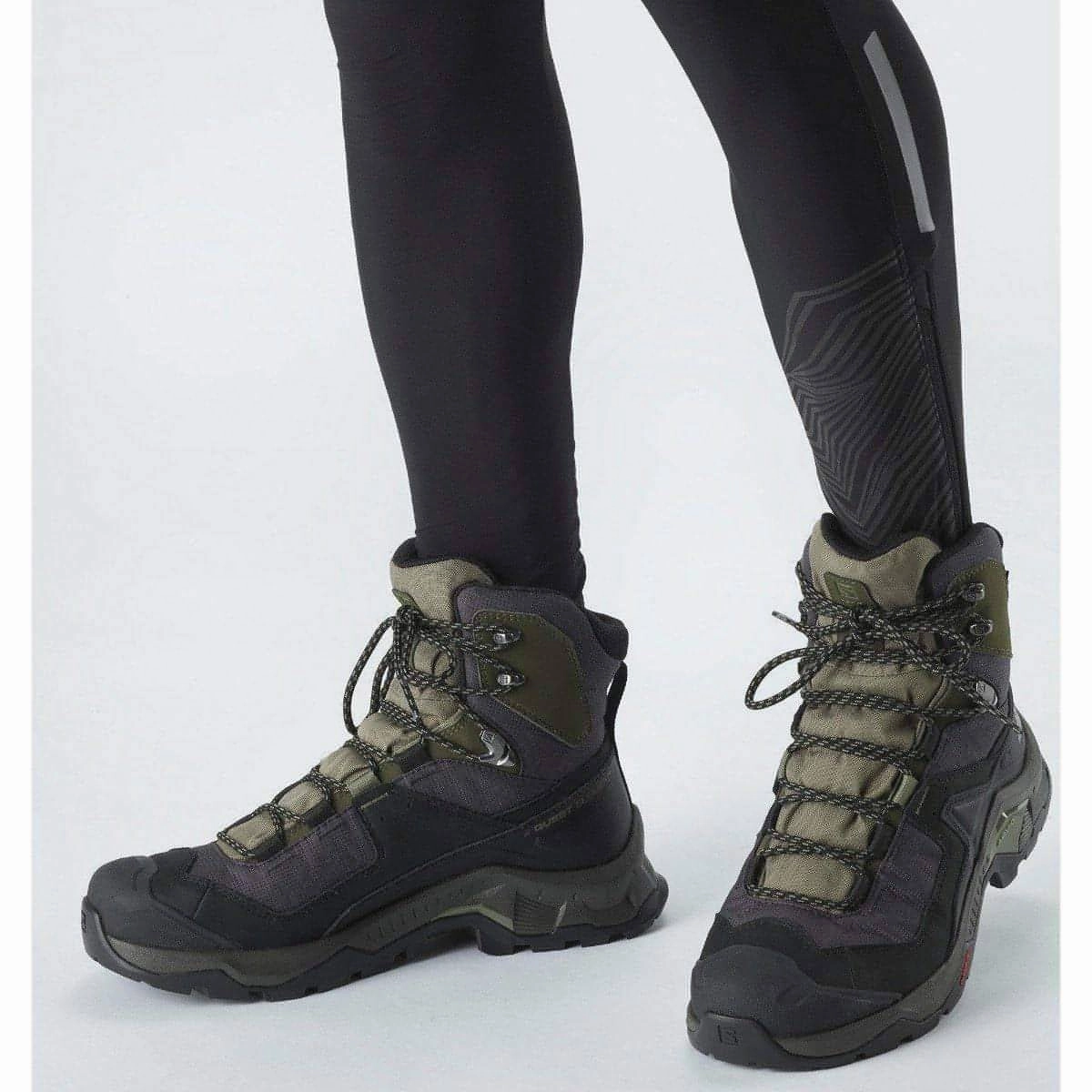 Salomon Quest Element GORE-TEX Mens Walking Boots - Black All-Day Hiking Boots
