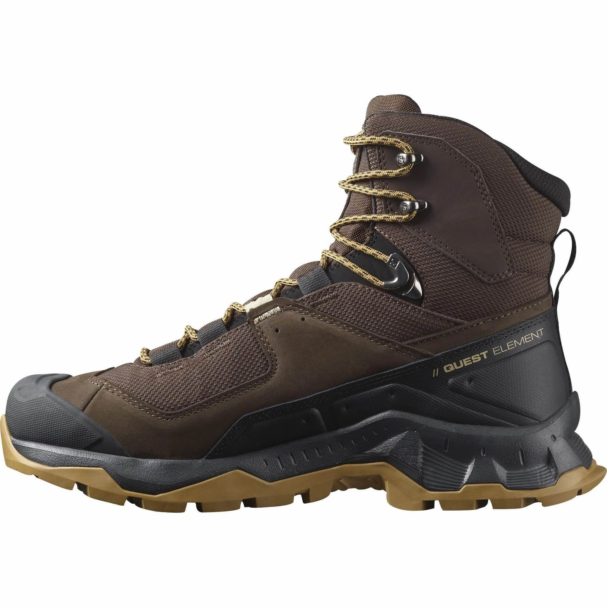 Salomon Quest Element GORE-TEX Mens Walking Boots - Brown All-Day Hiking Boots