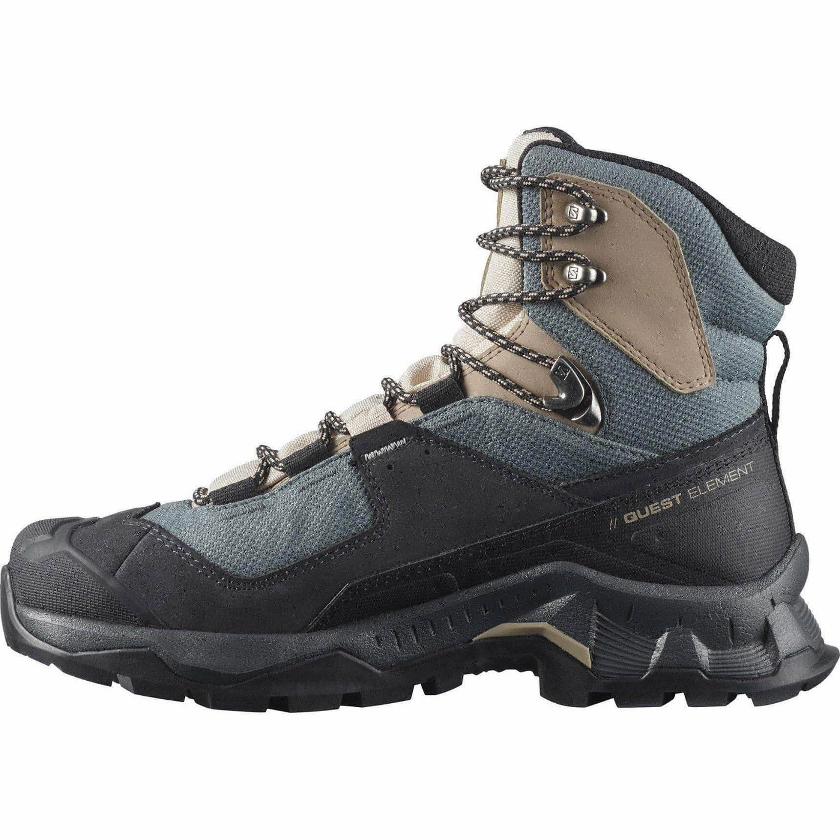 Salomon Quest Element GORE-TEX Womens Walking Boots - Grey All-Day Hiking Boots