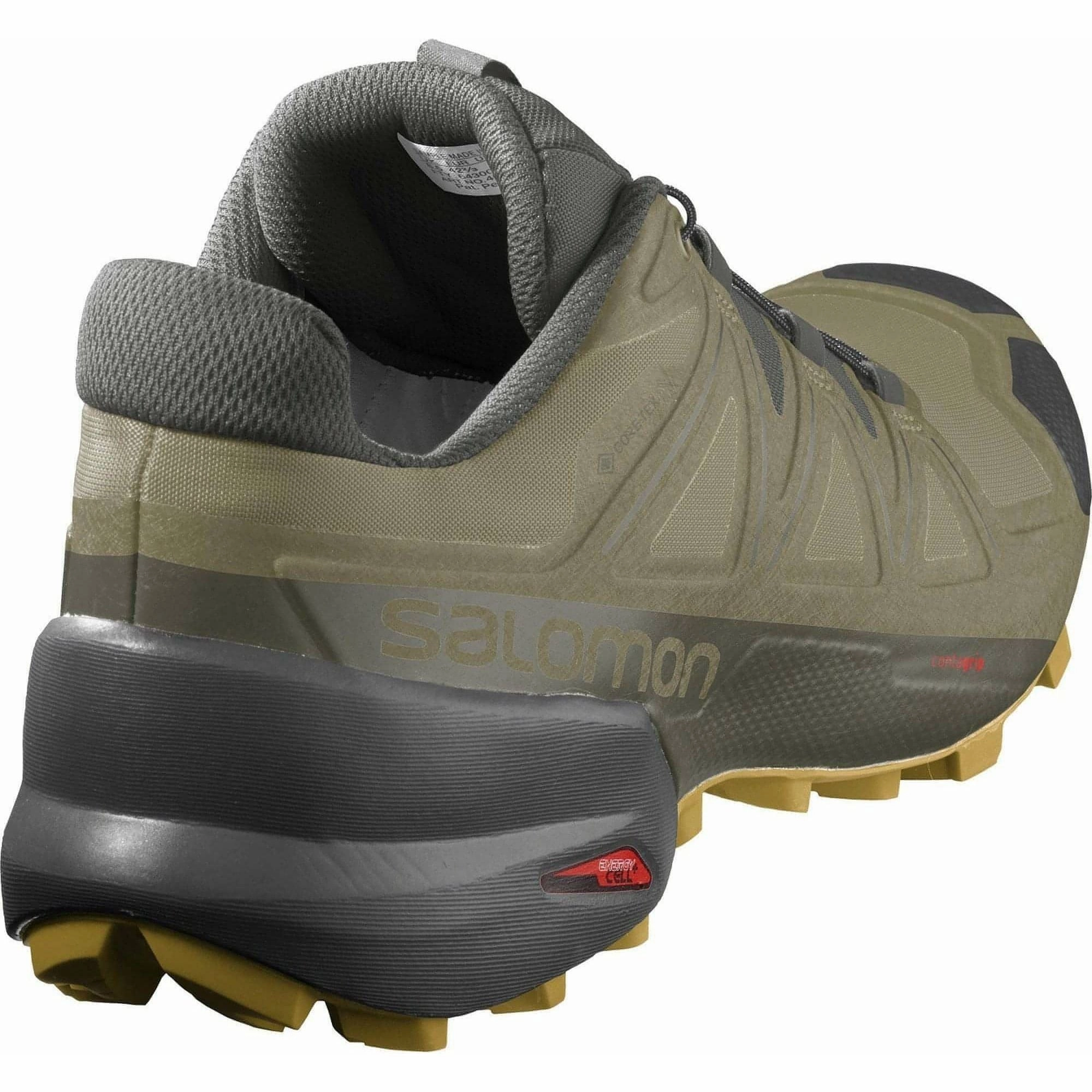 Salomon Speedcross 5 GORE-TEX Mens Trail Running Shoes - Green Dry Terrain Sneakers
