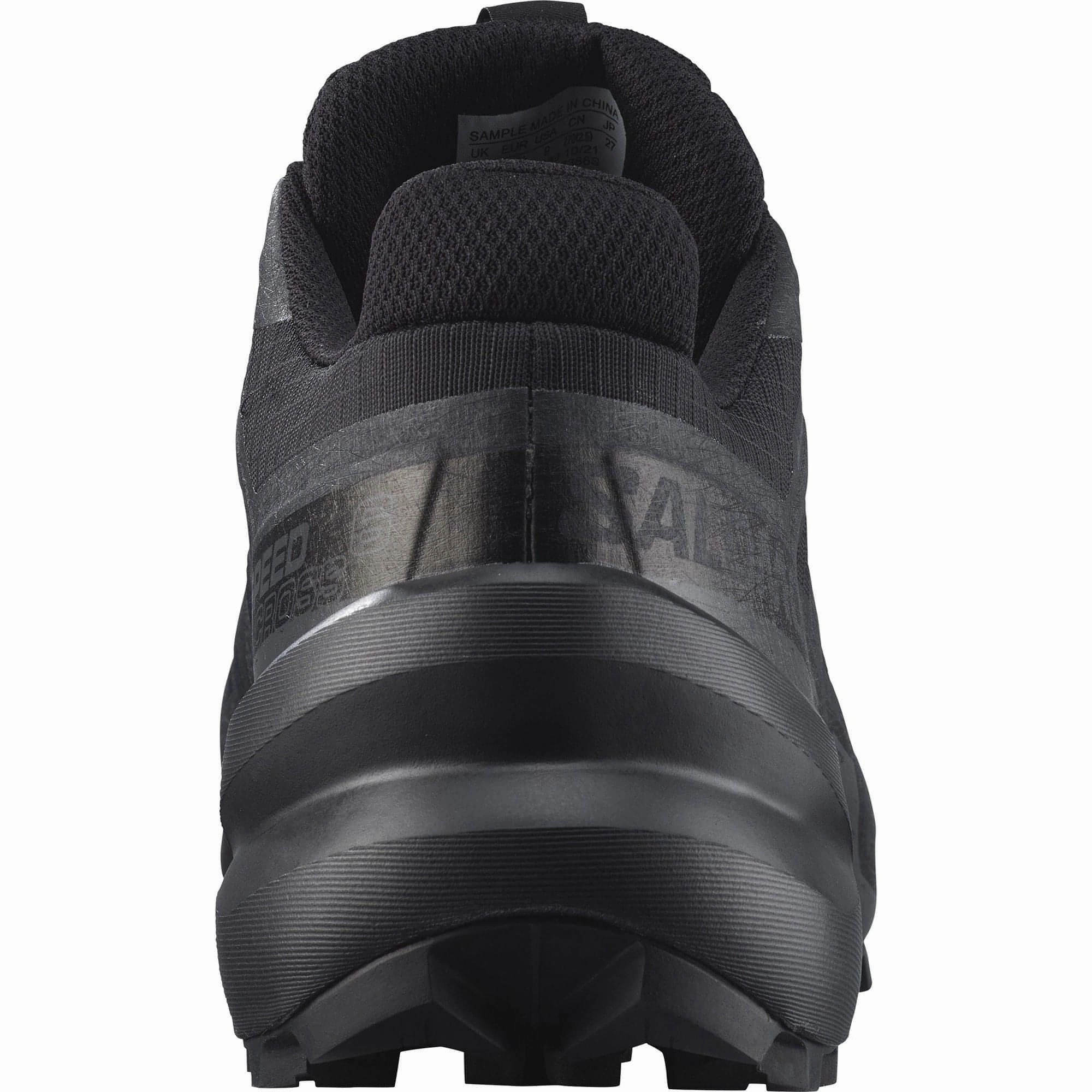 Salomon Speedcross 6 GORE-TEX Mens Trail Running Shoes - Black Dry Terrain Sneakers