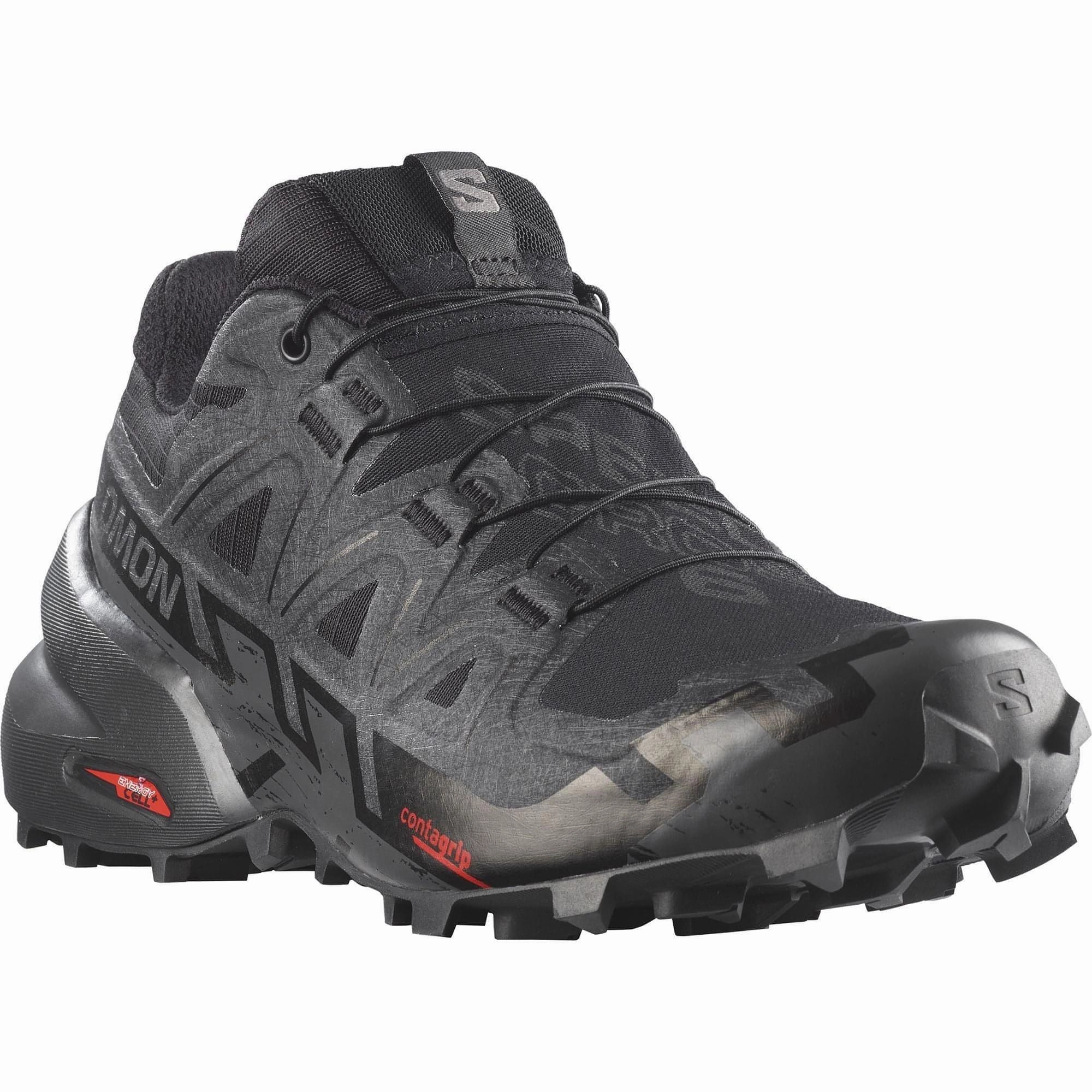 Salomon Speedcross 6 GORE-TEX Womens Trail Running Shoes - Black Dry Terrain Sneakers