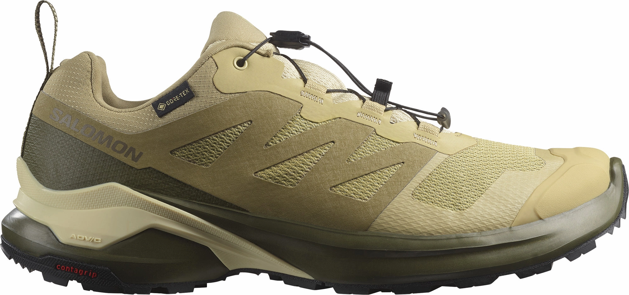 Salomon X-Adventure GORE-TEX Mens Walking Shoes - Green Salomon walking shoes
