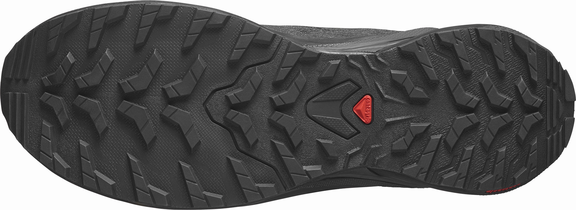 Salomon X-Adventure Mens Walking Shoes - Black Waterproof Walkers