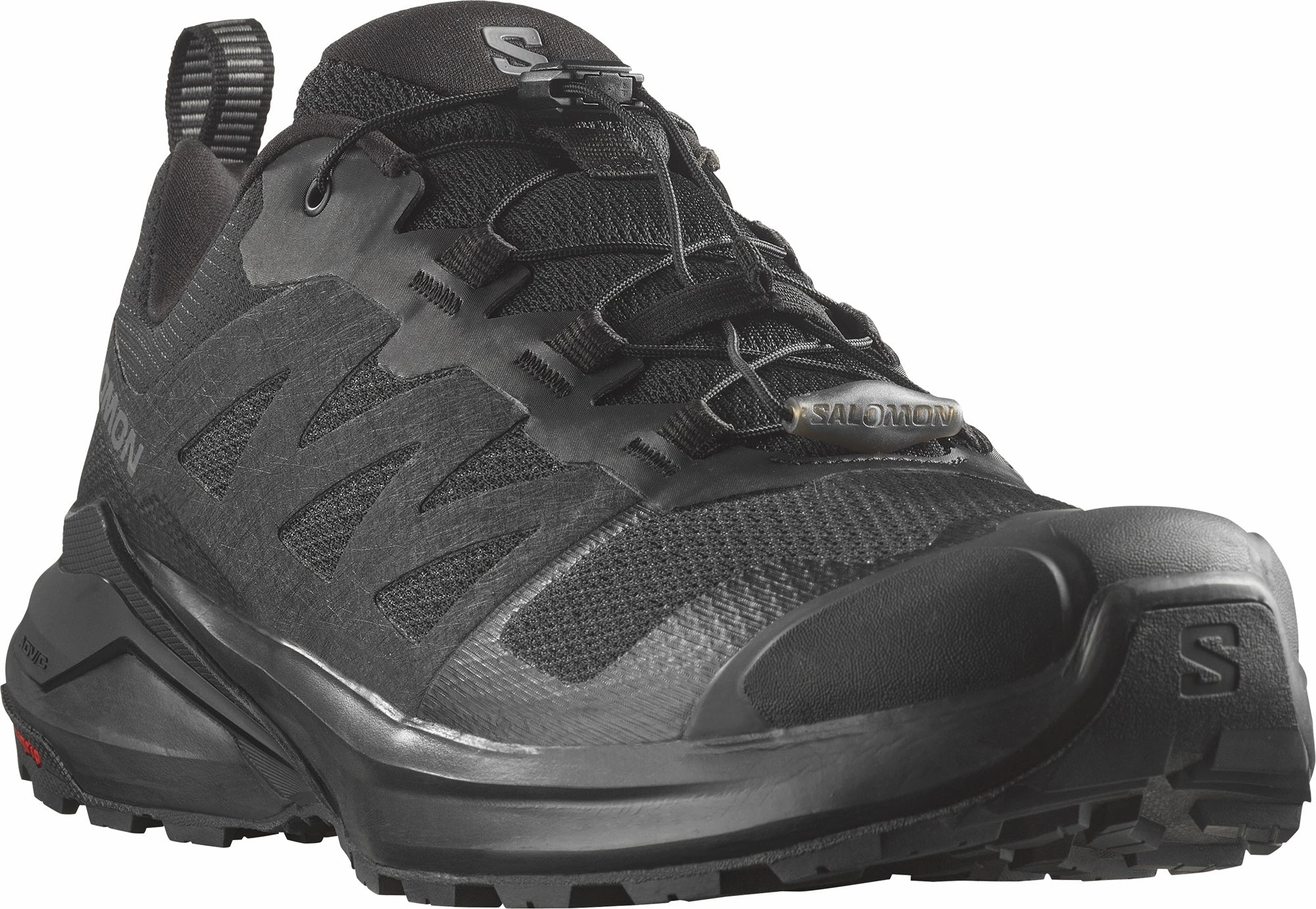 Salomon X-Adventure Mens Walking Shoes - Black Waterproof Walkers
