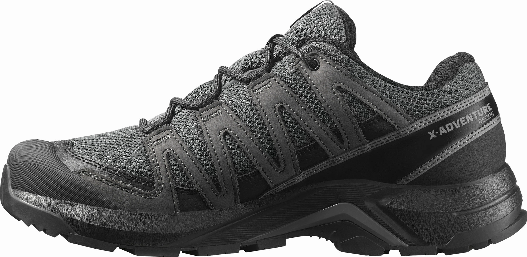 Salomon X-Adventure Recon GORE-TEX Mens Walking Shoes - Black Dry Terrain Sneakers