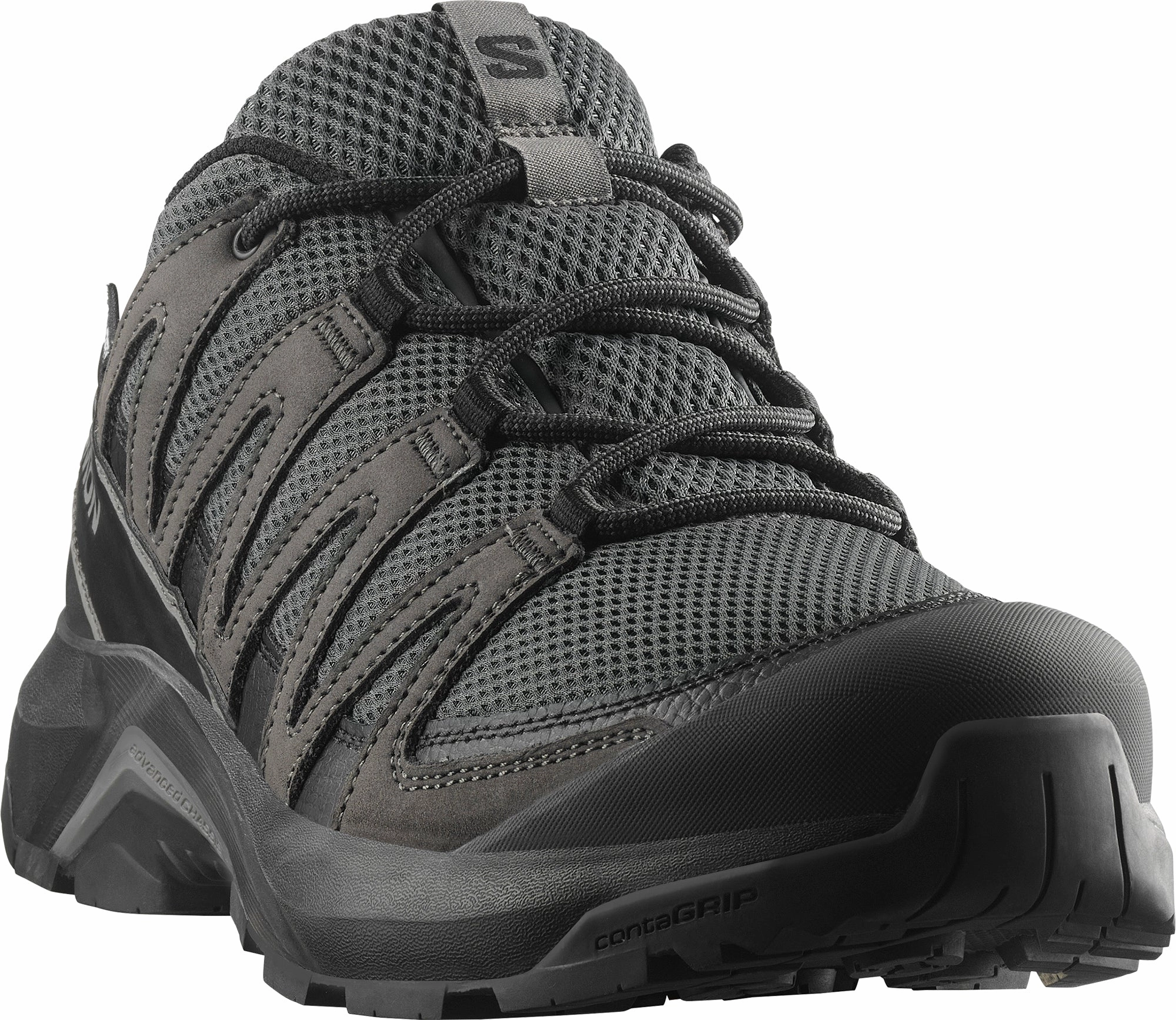 Salomon X-Adventure Recon GORE-TEX Mens Walking Shoes - Black Dry Terrain Sneakers
