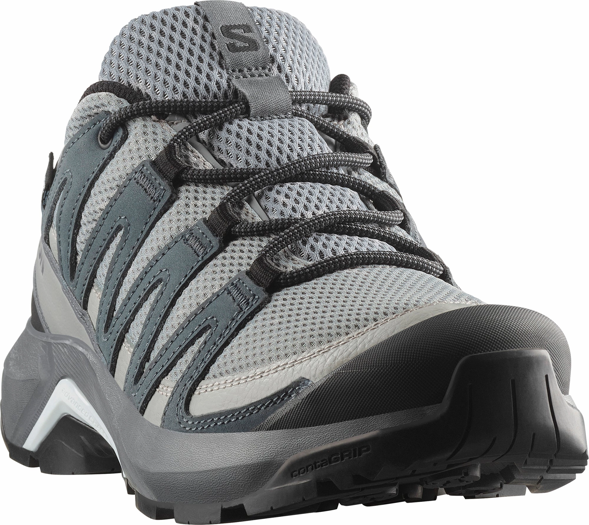 Salomon X-Adventure Recon GORE-TEX Womens Walking Shoes - Grey Dry Terrain Sneakers