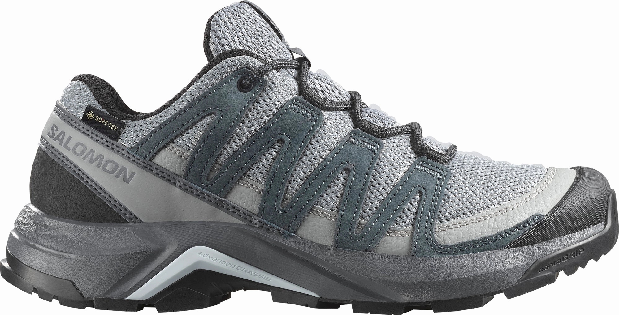 Salomon X-Adventure Recon GORE-TEX Womens Walking Shoes - Grey Salomon waterproof styles