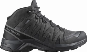 Salomon X-Adventure Recon Mid GORE-TEX Mens Walking Shoes - Black Salomon walking boots