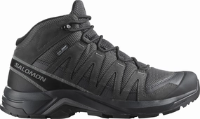 Salomon X-Adventure Recon Mid GORE-TEX Mens Walking Shoes - Black Salomon waterproof styles