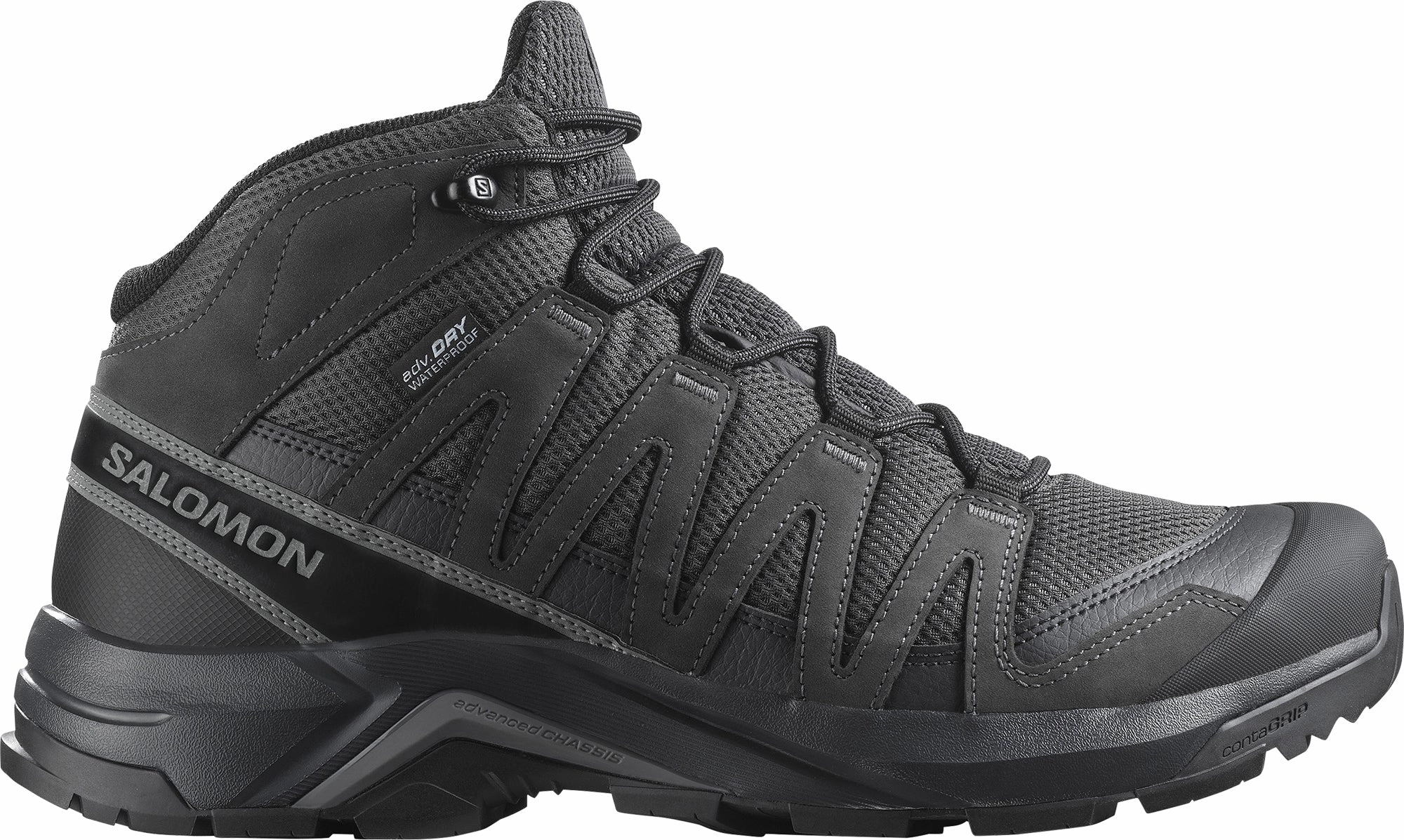 Salomon X-Adventure Recon Mid GORE-TEX Mens Walking Shoes - Black Salomon waterproof styles