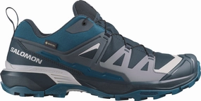 Salomon X Ultra 360 GORE-TEX Mens Walking Shoes - Blue Salomon waterproof styles
