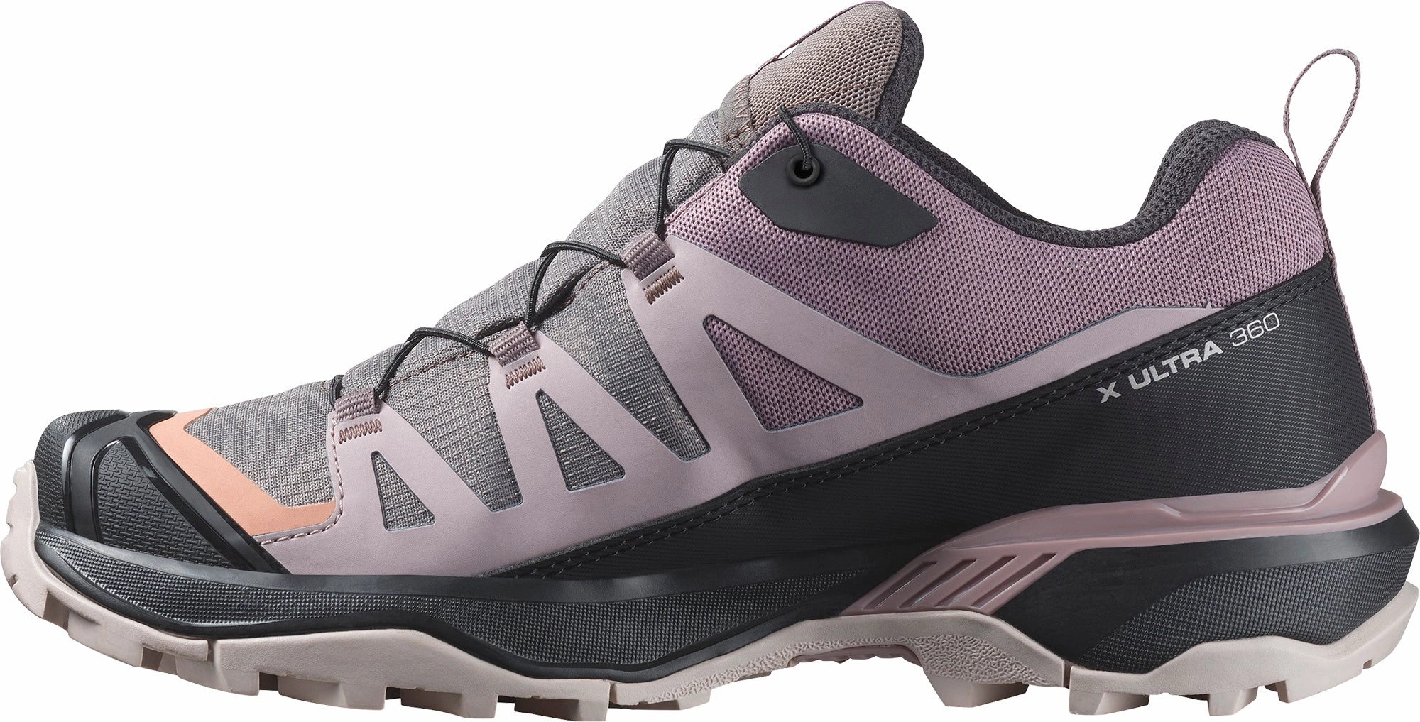 Salomon X Ultra 360 GORE-TEX Womens Walking Shoes - Grey Dry Terrain Sneakers