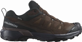 Salomon X Ultra 360 Leather GORE-TEX Mens Walking Shoes - Brown Salomon waterproof styles