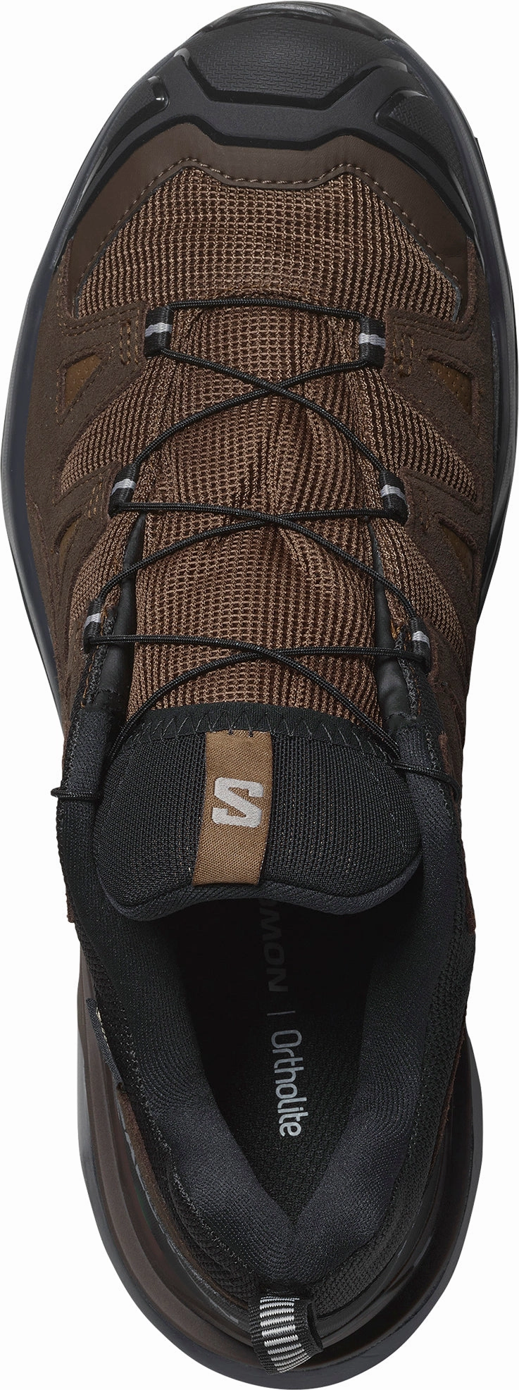 Salomon X Ultra 360 Leather GORE-TEX Mens Walking Shoes - Brown Waterproof Walkers
