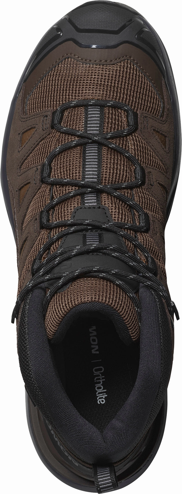 Salomon X Ultra 360 Leather Mid GORE-TEX Mens Walking Boots - Brown Dry Terrain Sneakers