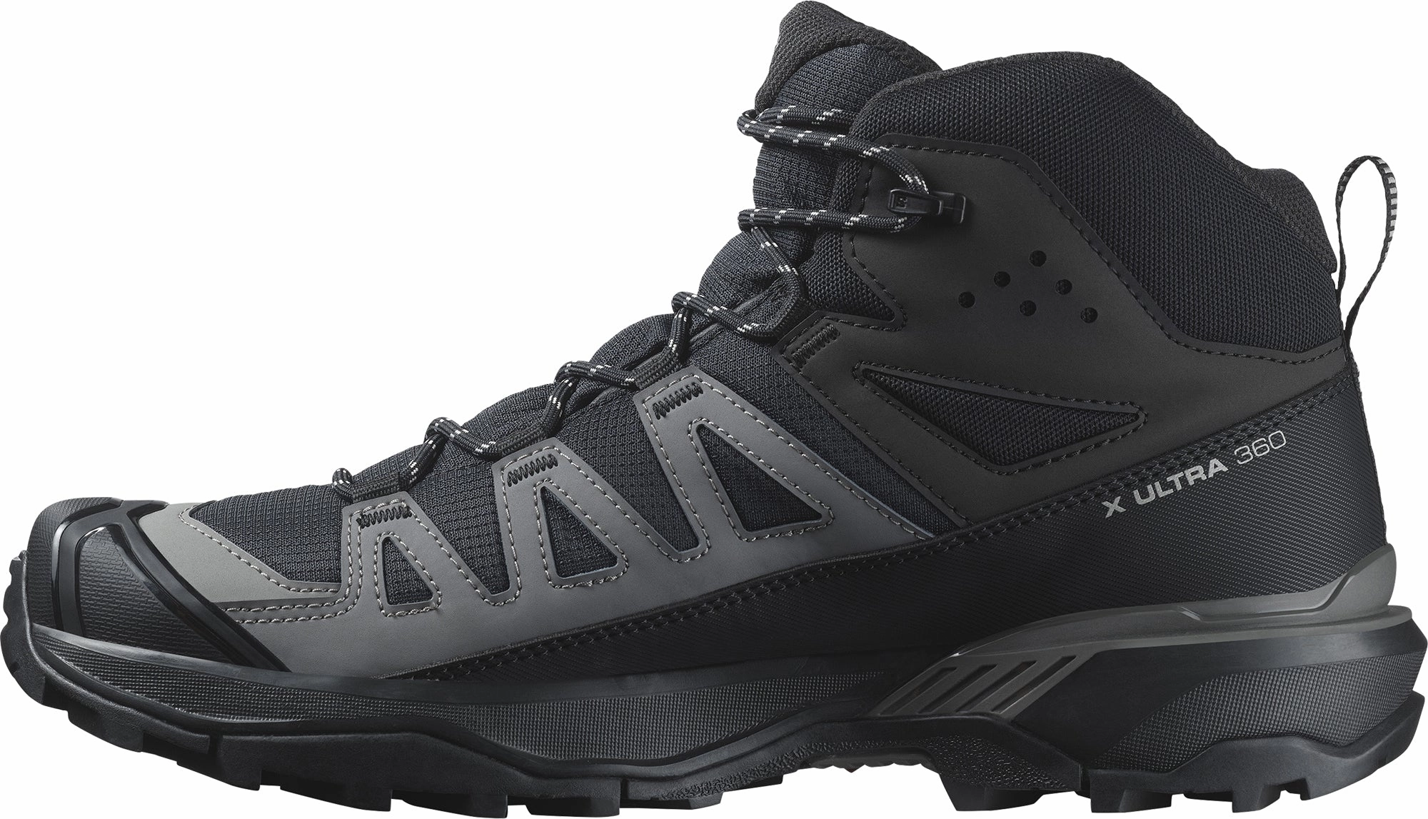 Salomon X Ultra 360 Mid GORE-TEX Mens Walking Boots - Black All-Day Hiking Boots