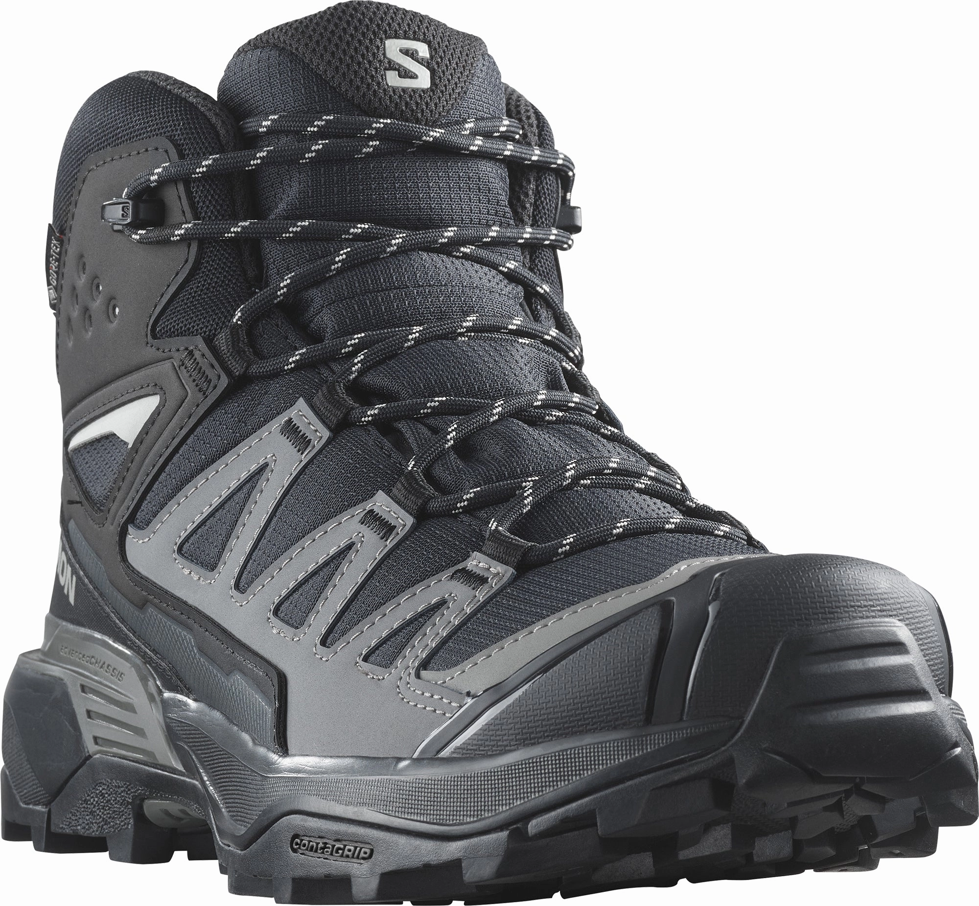 Salomon X Ultra 360 Mid GORE-TEX Mens Walking Boots - Black All-Day Hiking Boots