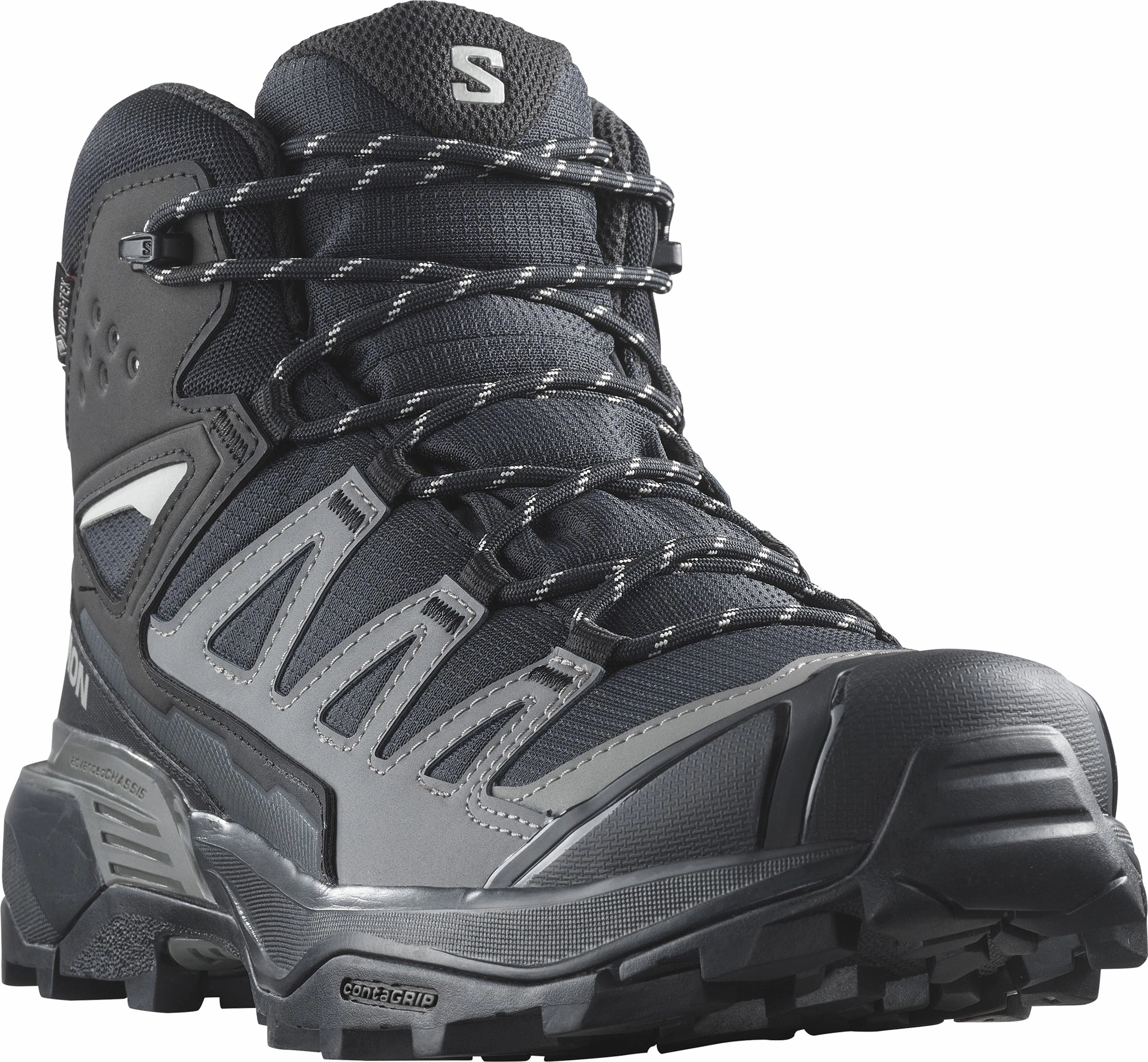 Salomon X Ultra 360 Mid GORE-TEX Mens Walking Boots - Black Dry Terrain Sneakers