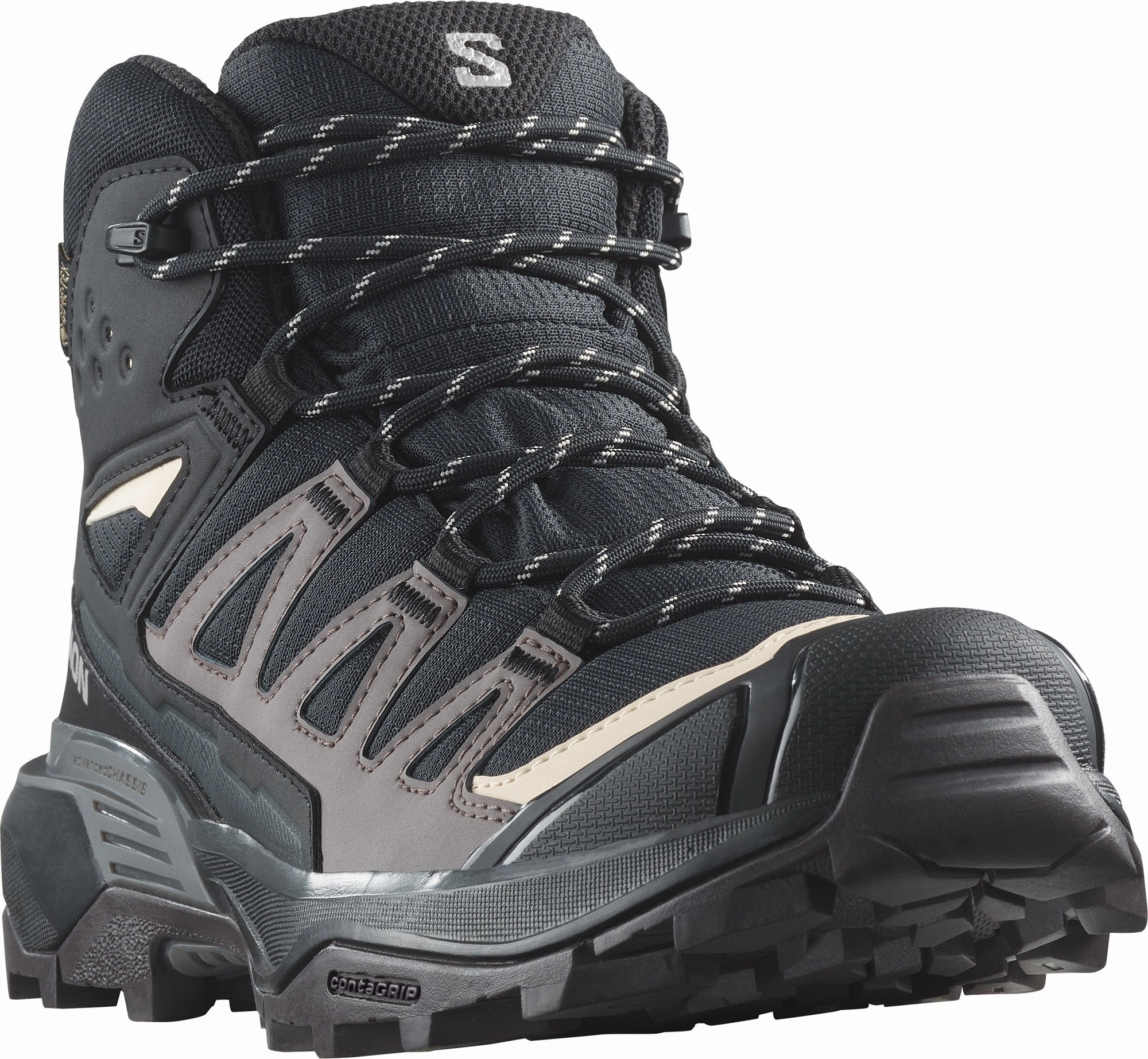 Salomon X Ultra 360 Mid GORE-TEX Womens Walking Boots - Black All-Day Hiking Boots