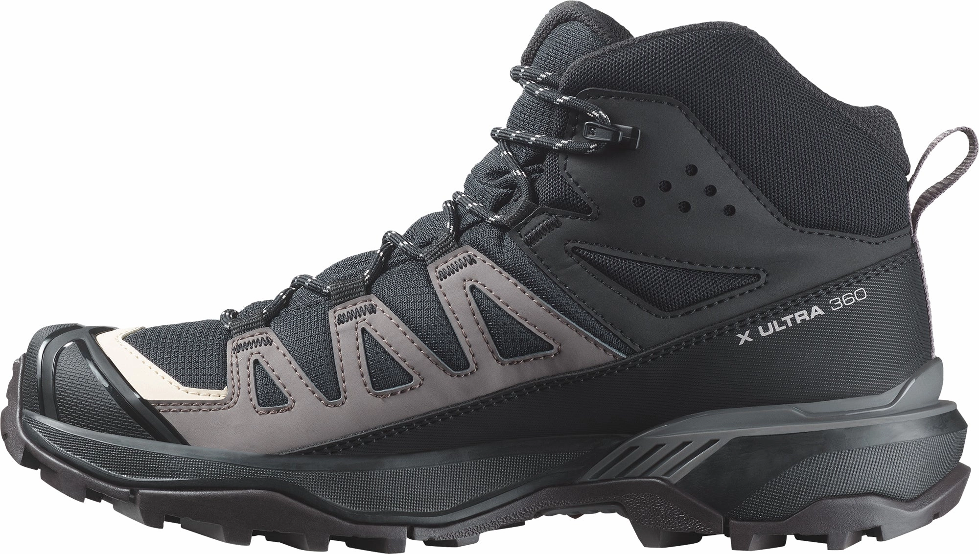 Salomon X Ultra 360 Mid GORE-TEX Womens Walking Boots - Black All-Day Hiking Boots
