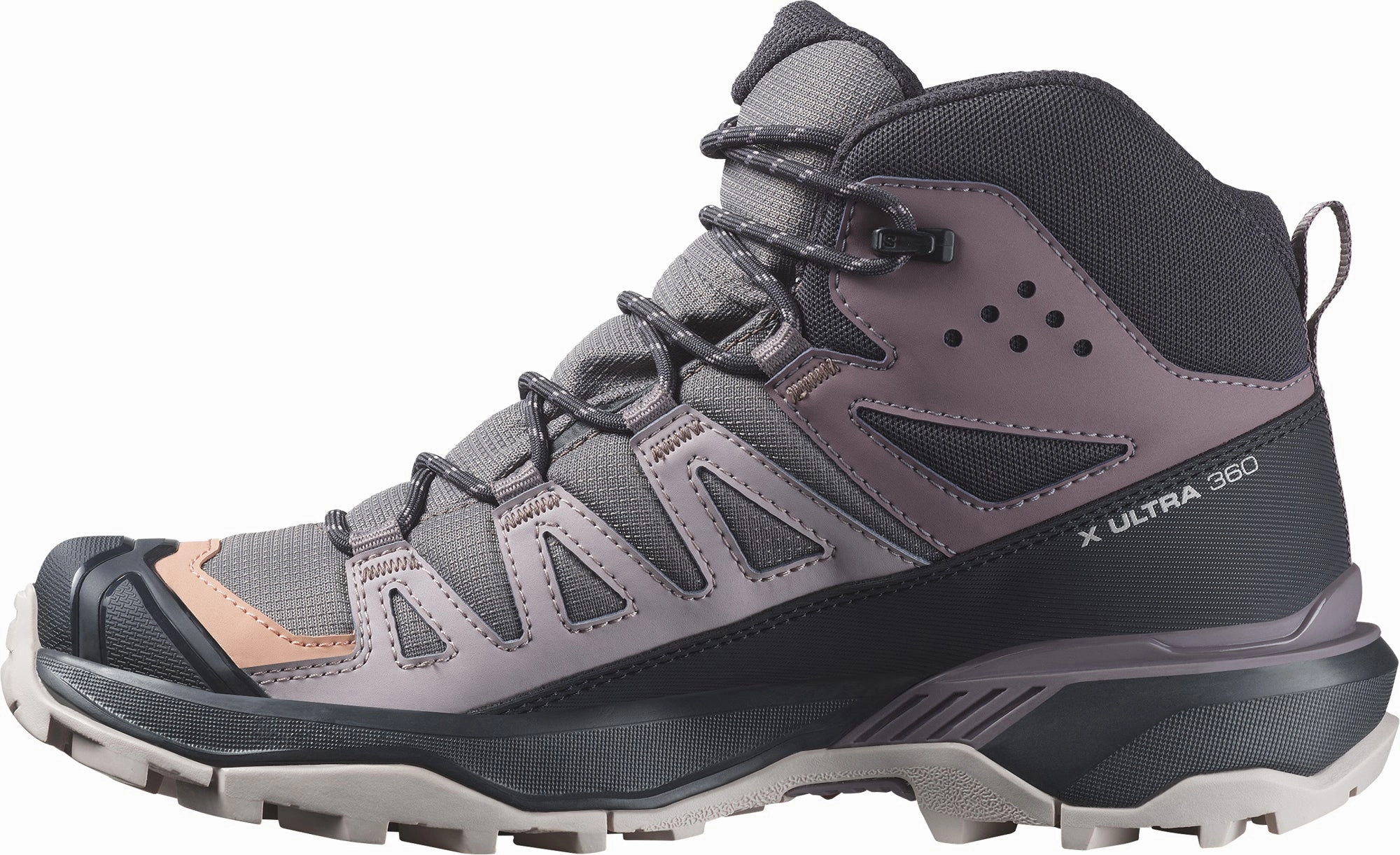 Salomon X Ultra 360 Mid GORE-TEX Womens Walking Boots - Grey All-Day Hiking Boots