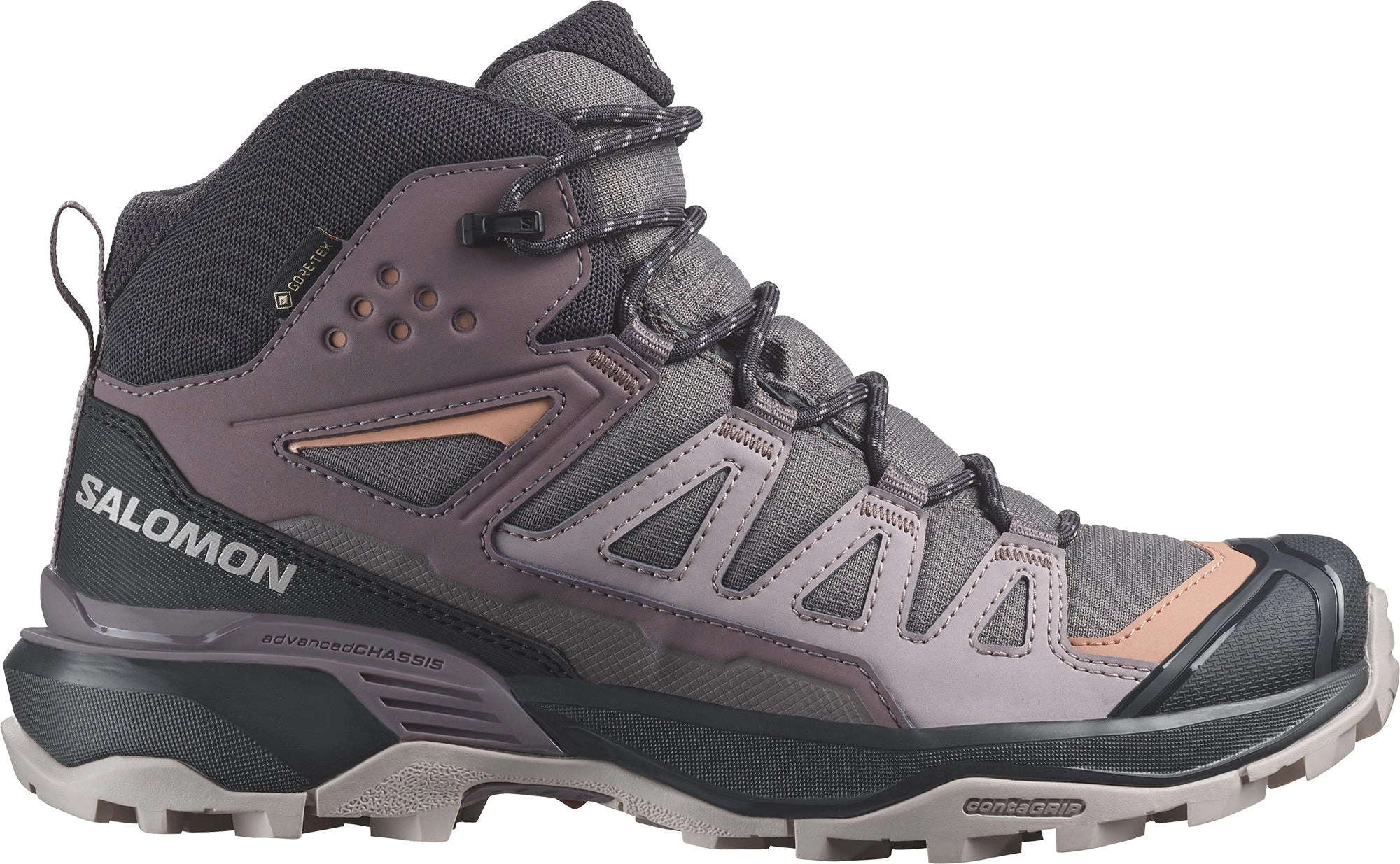 Salomon X Ultra 360 Mid GORE-TEX Womens Walking Boots - Grey Salomon waterproof styles