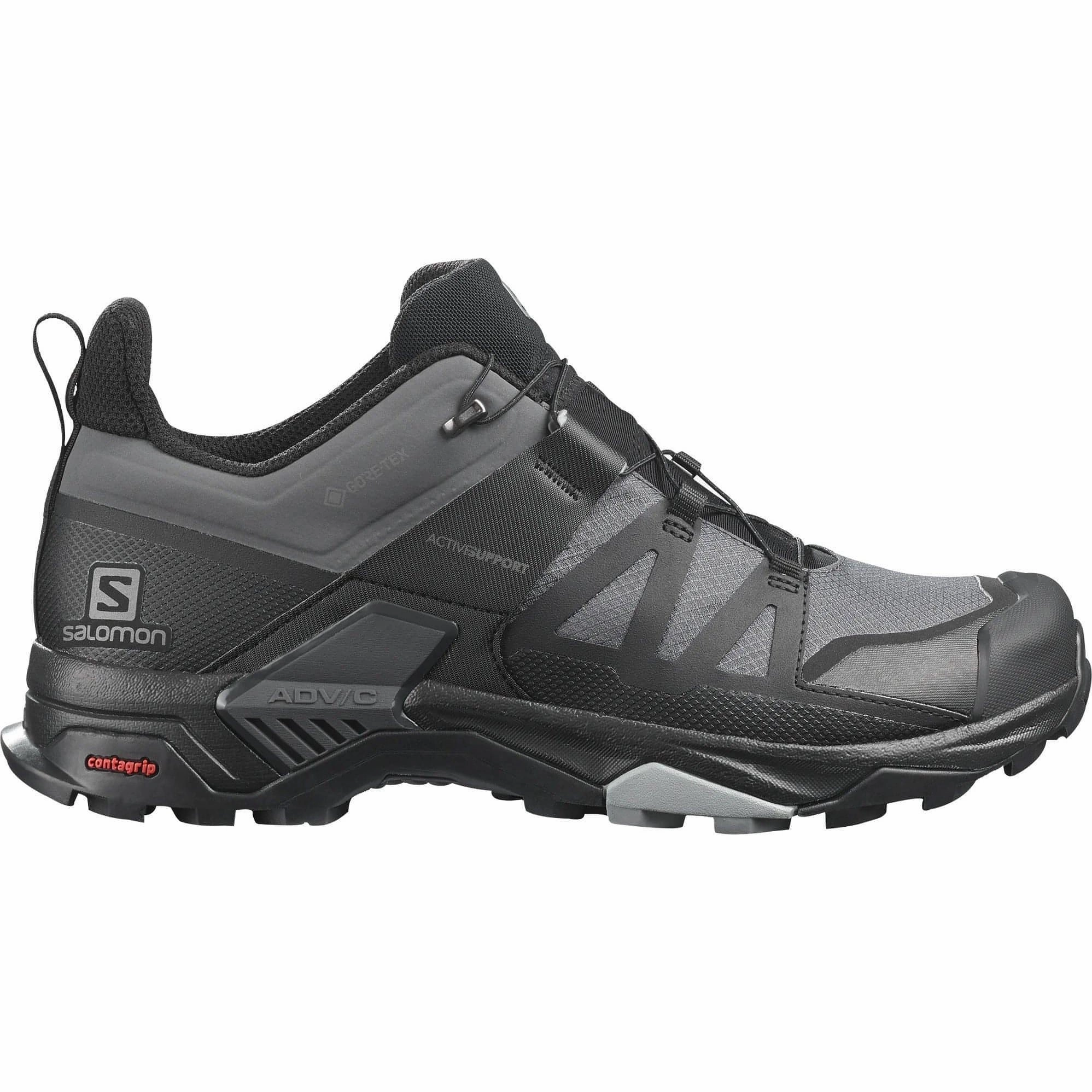 Salomon X Ultra 4 GORE-TEX Mens Walking Shoes - Black Salomon walking boots