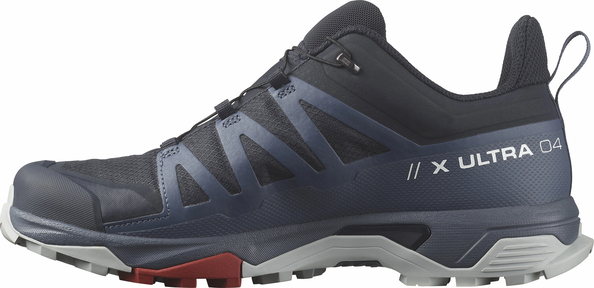 Salomon X Ultra 4 GORE-TEX Mens Walking Shoes - Blue Dry Terrain Sneakers