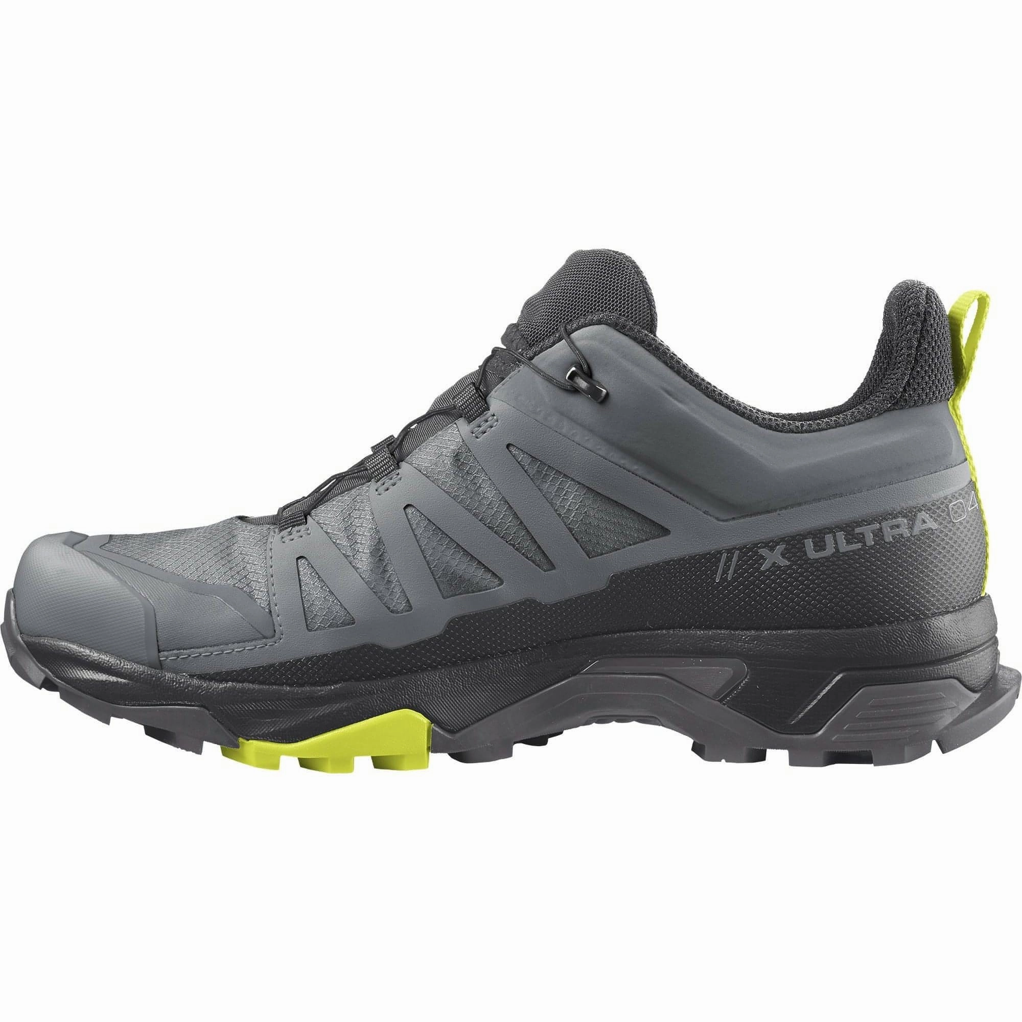 Salomon X Ultra 4 GORE-TEX Mens Walking Shoes - Grey Dry Terrain Sneakers