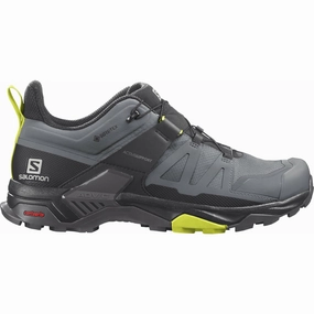 Salomon X Ultra 4 GORE-TEX Mens Walking Shoes - Grey Salomon waterproof styles