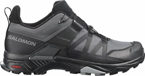 Salomon X Ultra 4 GORE-TEX WIDE FIT Mens Walking Shoes - Black Salomon waterproof styles