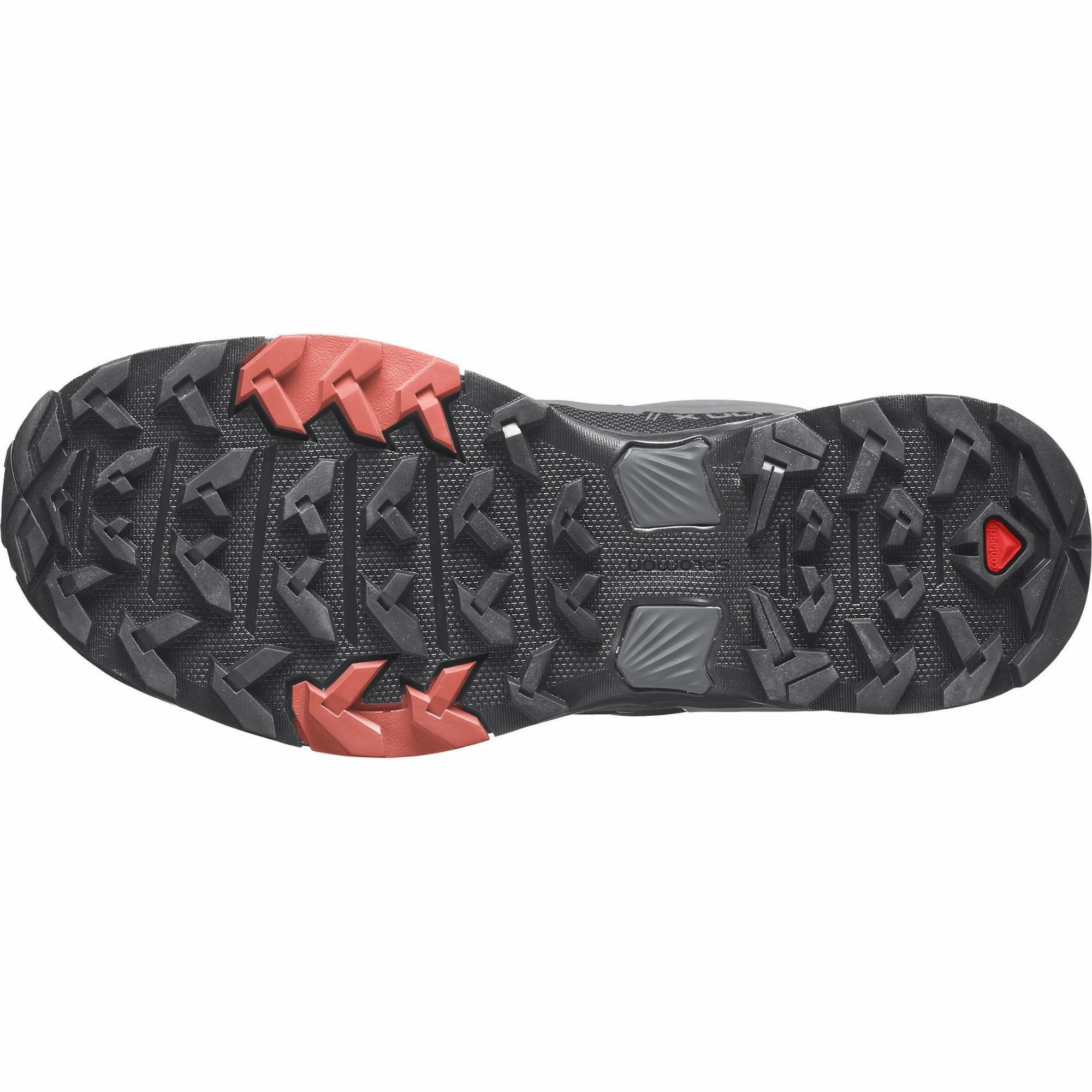 Salomon X Ultra 4 GORE-TEX Womens Walking Shoes - Grey Dry Terrain Sneakers