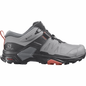 Salomon X Ultra 4 GORE-TEX Womens Walking Shoes - Grey Salomon waterproof styles