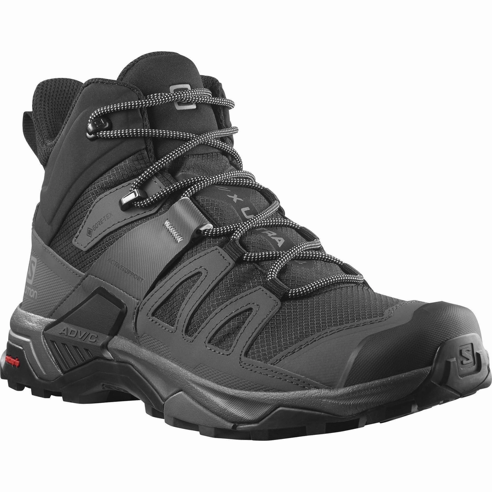 Salomon X Ultra 4 MID GORE-TEX Mens Walking Boots - Black All-Day Hiking Boots
