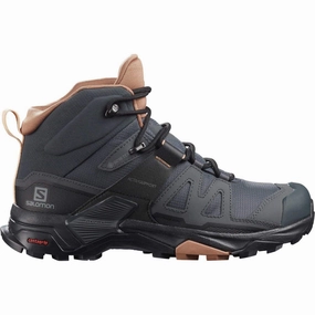 Salomon X Ultra 4 Mid GORE-TEX Womens Walking Boots - Grey Salomon walking boots