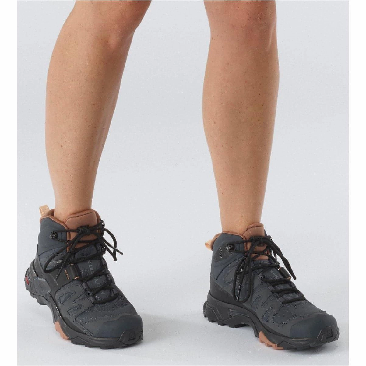 Salomon X Ultra 4 Mid GORE-TEX Womens Walking Boots - Grey All-Day Hiking Boots