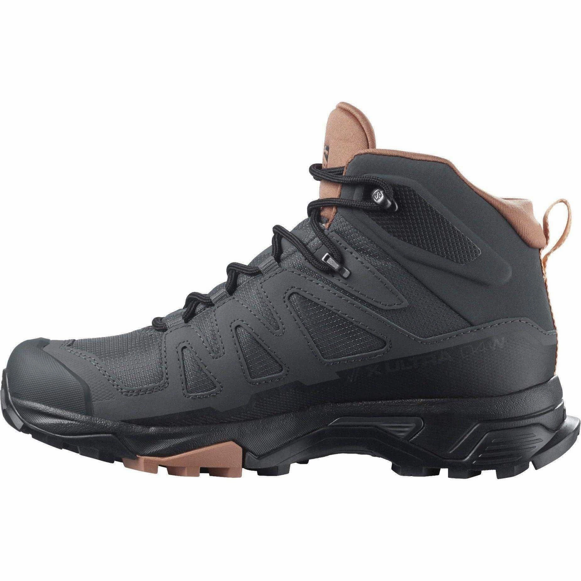 Salomon X Ultra 4 Mid GORE-TEX Womens Walking Boots - Grey All-Day Hiking Boots