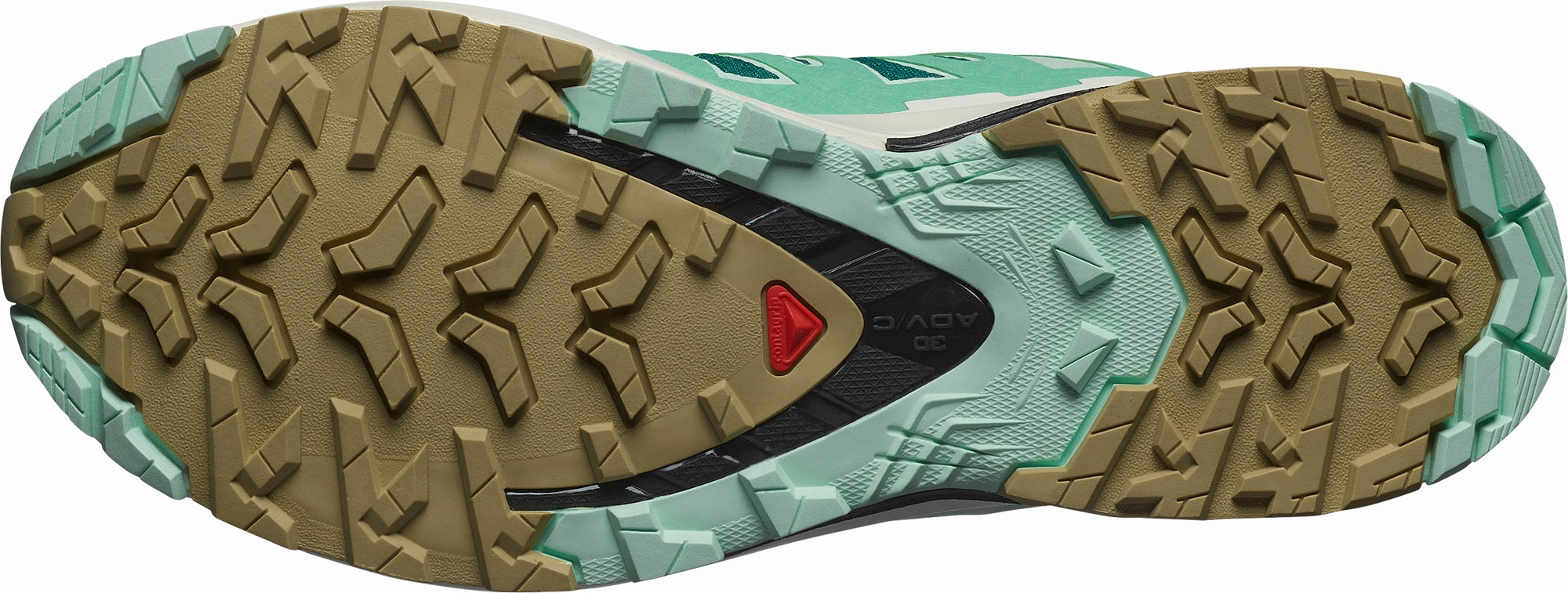 Salomon XA Pro 3D V9 GORE-TEX Womens Trail Running Shoes - Green Dry Terrain Sneakers