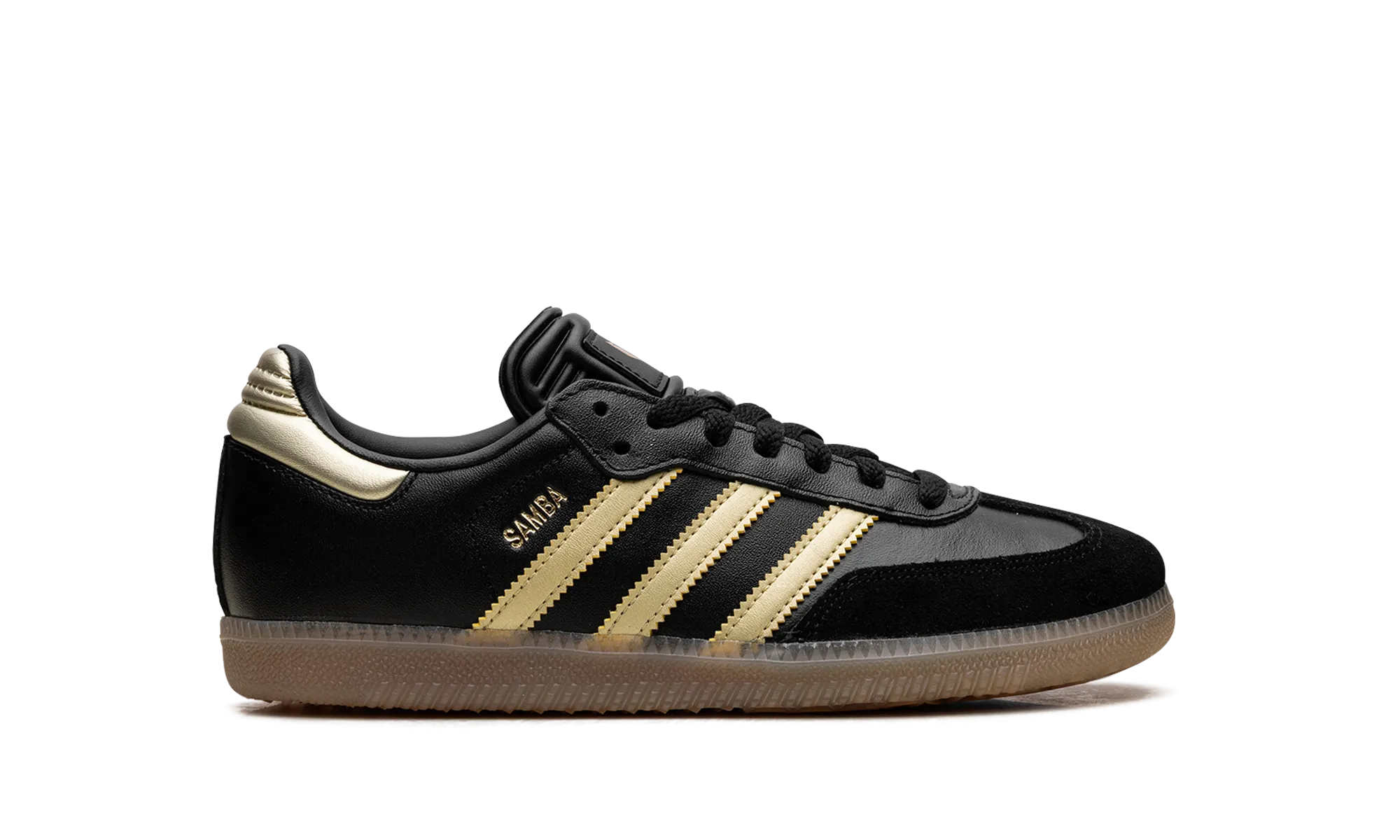 Samba GS "Messi Black / Gold" adidas grade school sneakers