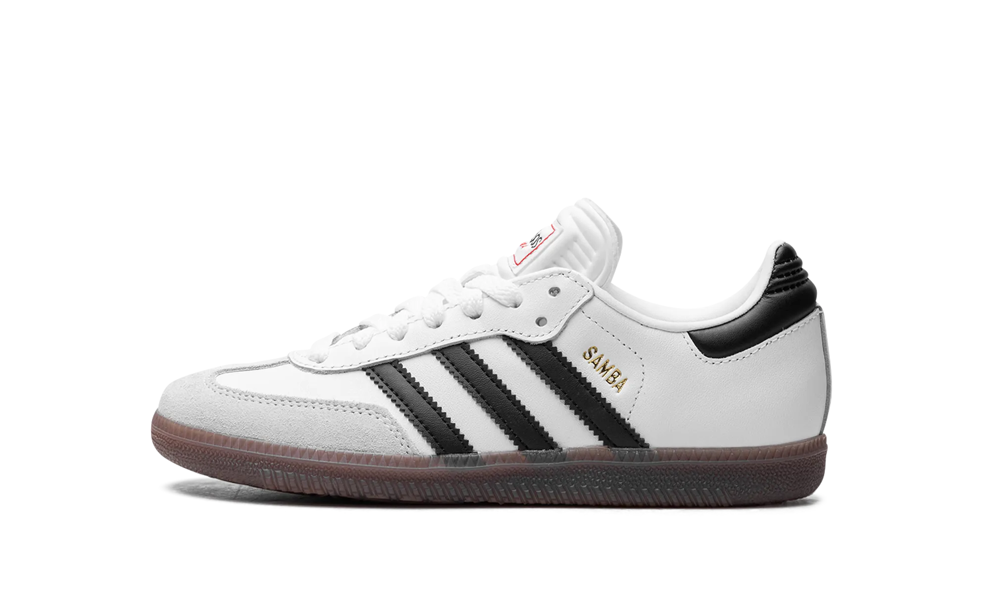 Samba GS "White" Adidas Grade School shoes