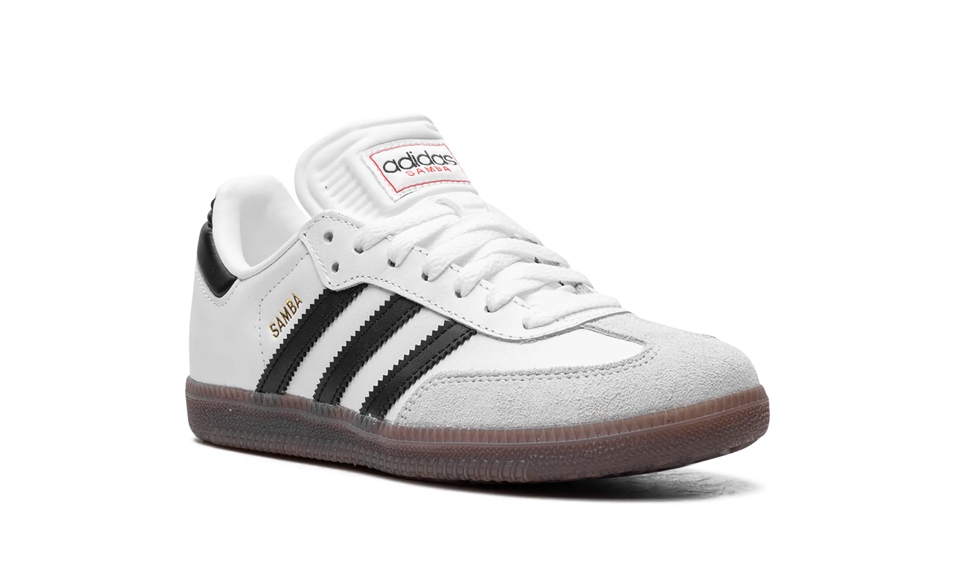 Samba GS "White" adidas grade school sneakers