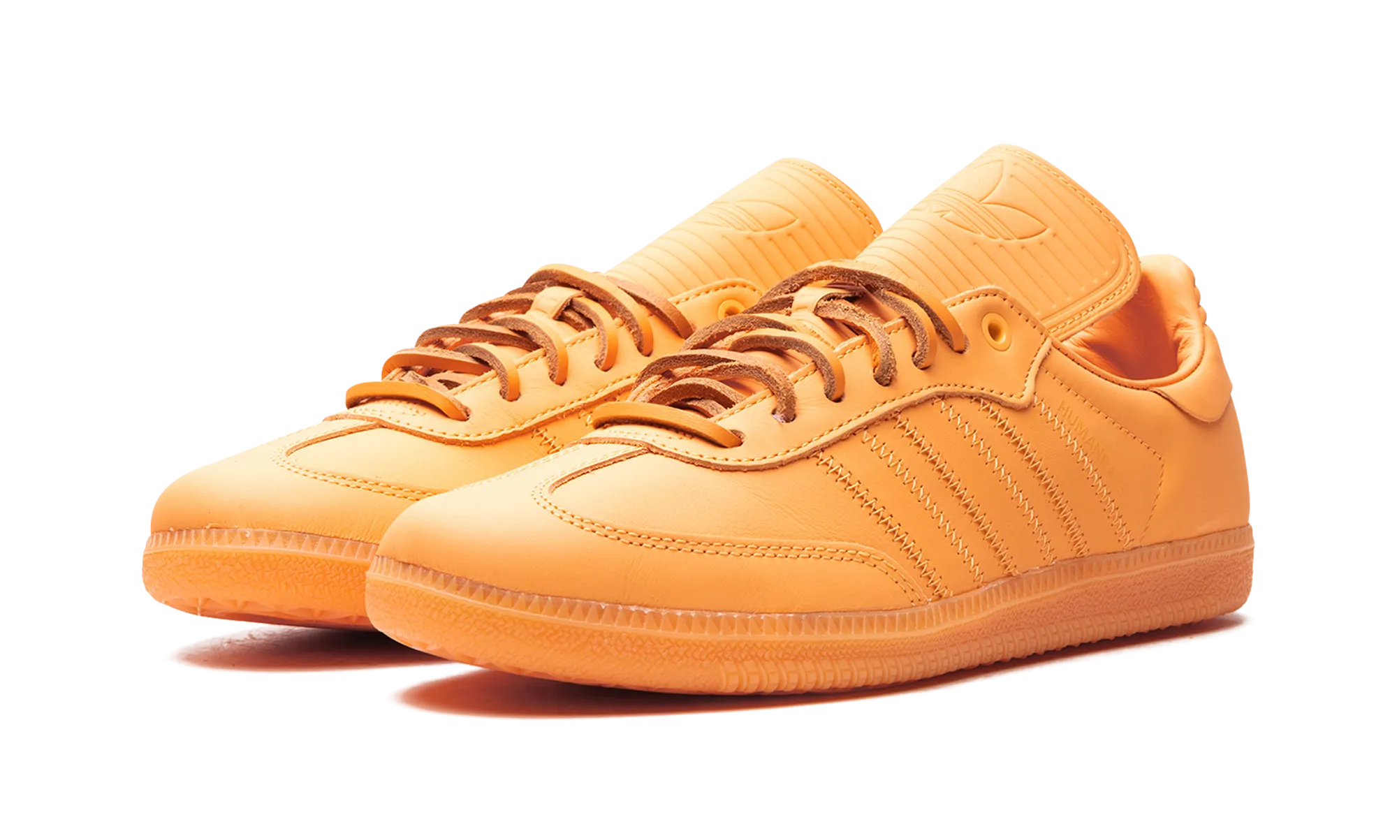 Samba Humanrace "Pharrell Williams - Orange" adidas mesh sneakers for men